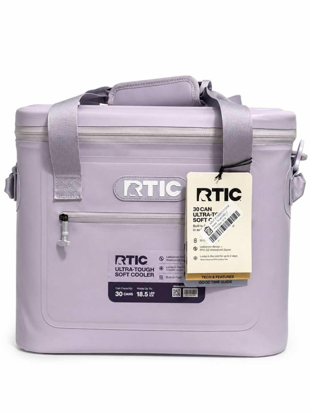 RTIC Dusty Lilac 30 Can Ultra-Tough Soft Cooler NWT